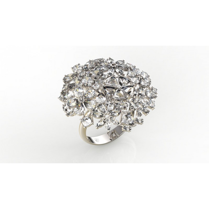 Bloom Diamond Ring 