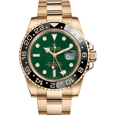 Rolex GMT-Master II GREEN DIAL Yellow 