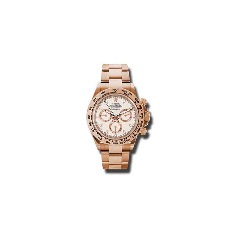Rolex Daytona Rose Gold Ivory Dial Mint Condition