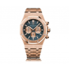 Audemars Piguet Royal Oak Chronograph 26331OR Rose Gold Blue Dial  