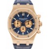 Audemars Piguet Royal Oak Chronograph 26331OR Rose Gold Blue Dial  