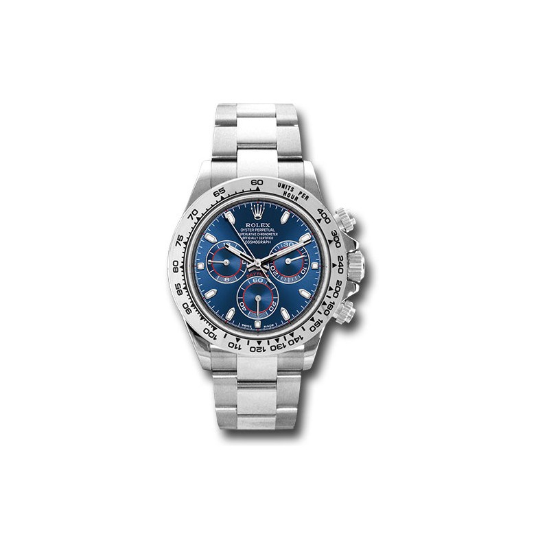 Rolex Daytona 116509 White Gold Blue Dial 