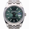 Rolex DateJust 41 126300 41mm Steel Mint Green Dial Unworn 2022