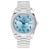 Rolex Day-Date II 228206 Platinum Ice Blue Arabic Dial Middle East Ed. 