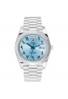Rolex Day-Date 40 228206 Platinum Ice Blue Arabic Dial Middle East Ed. 