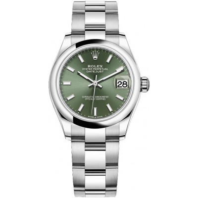 Rolex DateJust 31 278240 Mint Green Dial Steel 