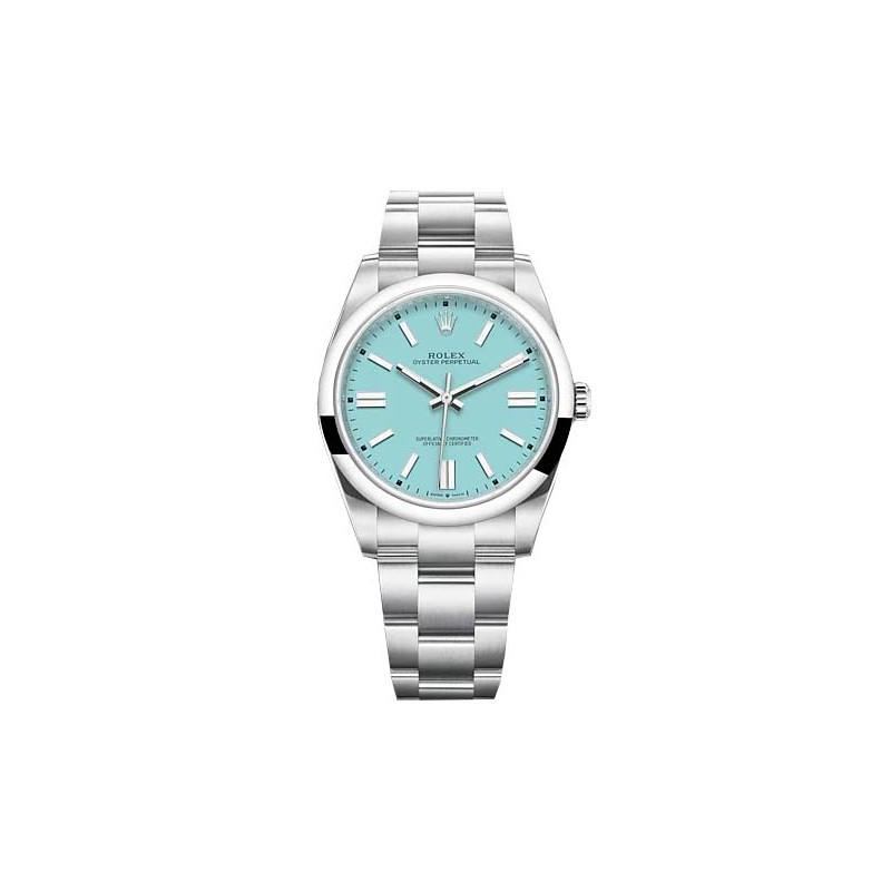 Rolex Oyster Perpetual 124300 Tiffany Blue 41 Bespoke Luxury Concept