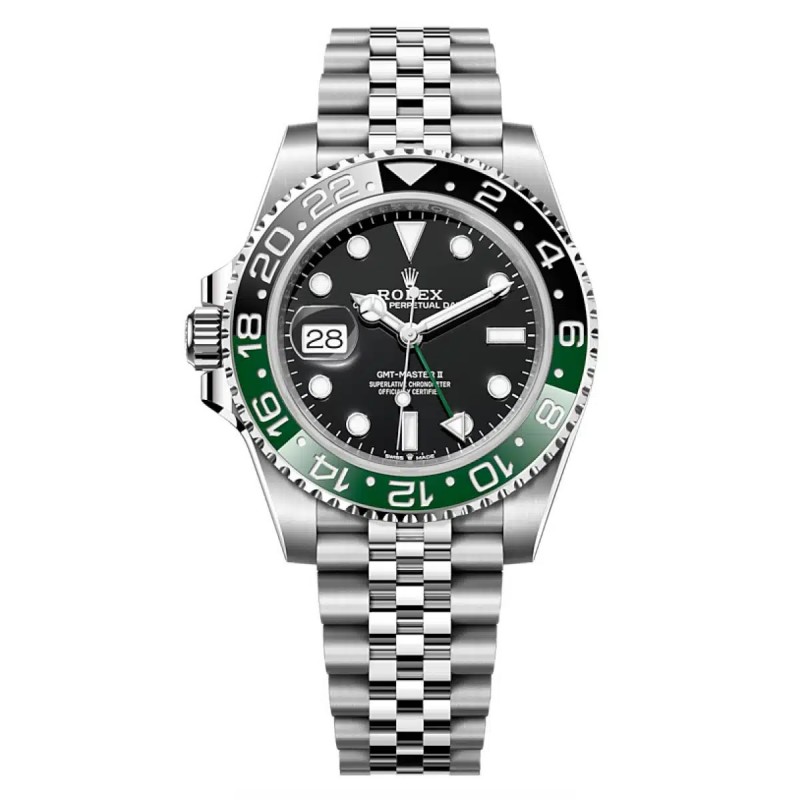 Rolex GMT-Master II "Leftie" "Sprite" Steel 126720VTNR
