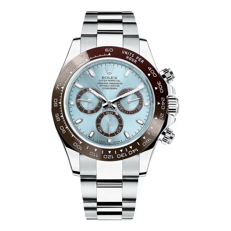 Rolex Daytona 116506 Platinum Ice Blue Dial Ceramic Bezel 