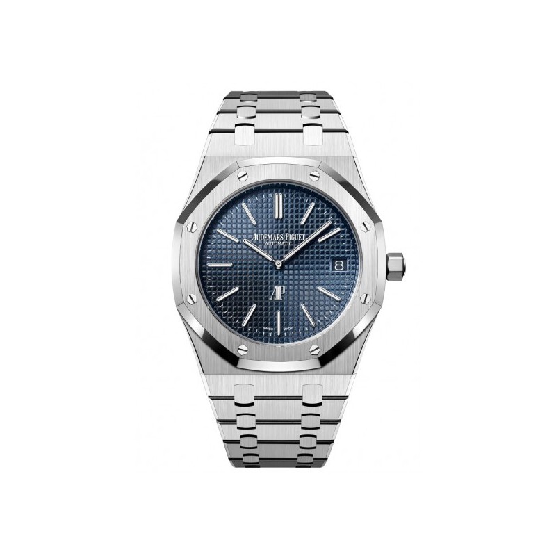Audemars Piguet 15202 "Jumbo" Ultra Thin Steel Blue 
