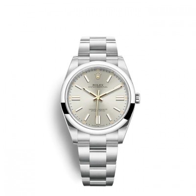 Rolex Oyster Perpetual 41 Silver Gold HM 124300