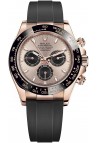 Rolex Daytona 116515LN OysterFlex Rose Gold w/ Rose Gold Dial 